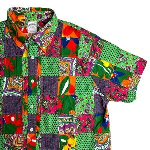 Brooks Brothers Patchwork Floral Shirt Bright Tropical Southern Decadence Pride